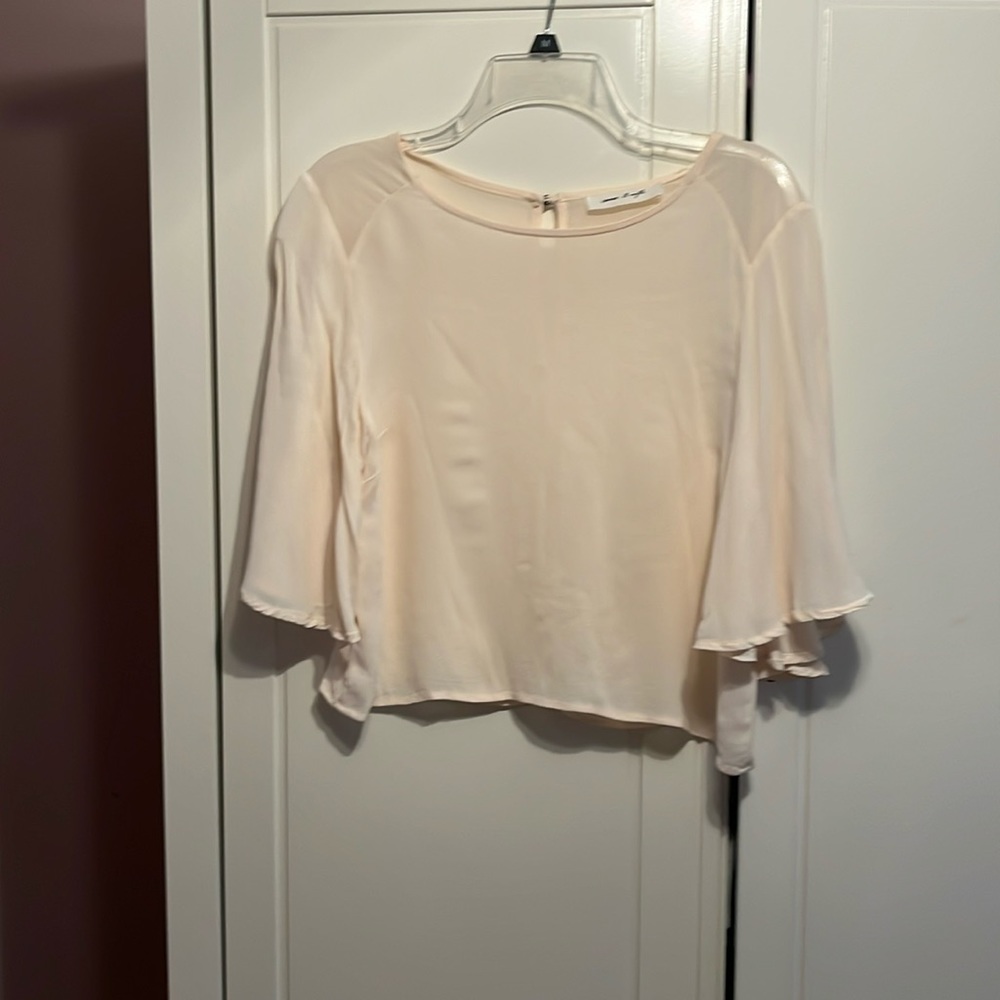 Nice blush blouse